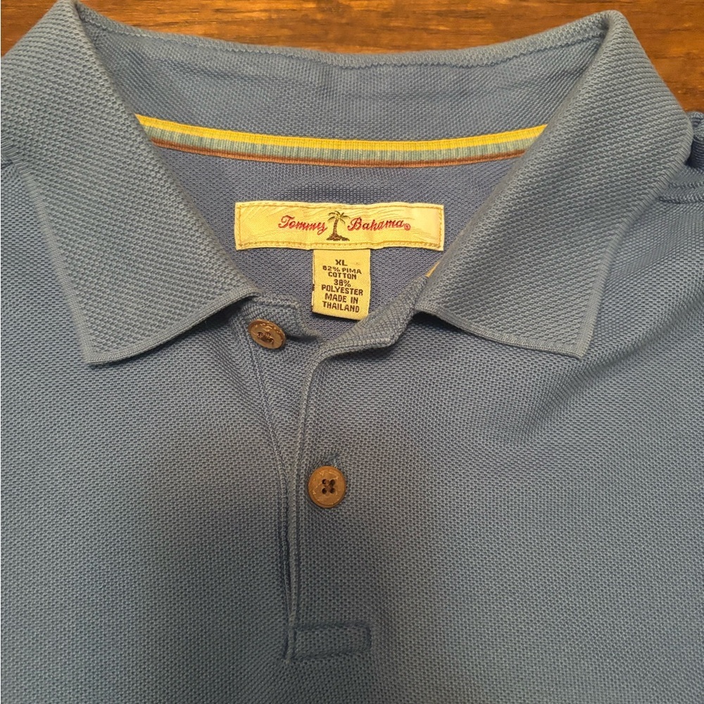 Tommy Bahama Blue Polo Shirt for Casual Wear - Picture 2 of 3